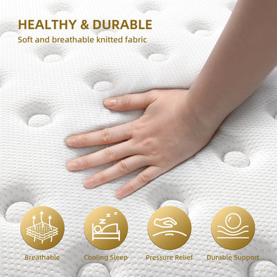 10-inch Memory Foam and Innerspring Hybrid Mattress