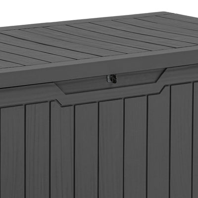 120-260 Gallons Large Resin Water Resistant Lockable Deck Box