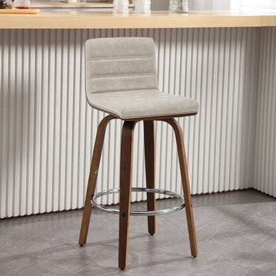 26/29 Faux Leather Swivel Bar/Counter Stools, Set of 2/3