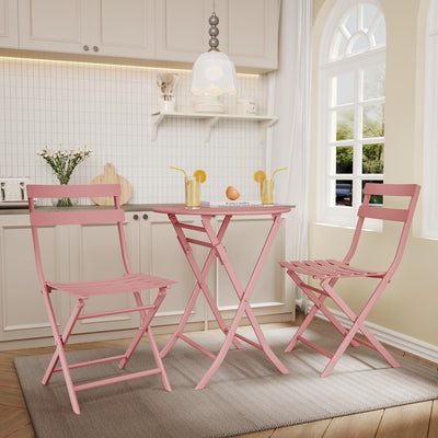 3 Pieces Patio Bistro Sets