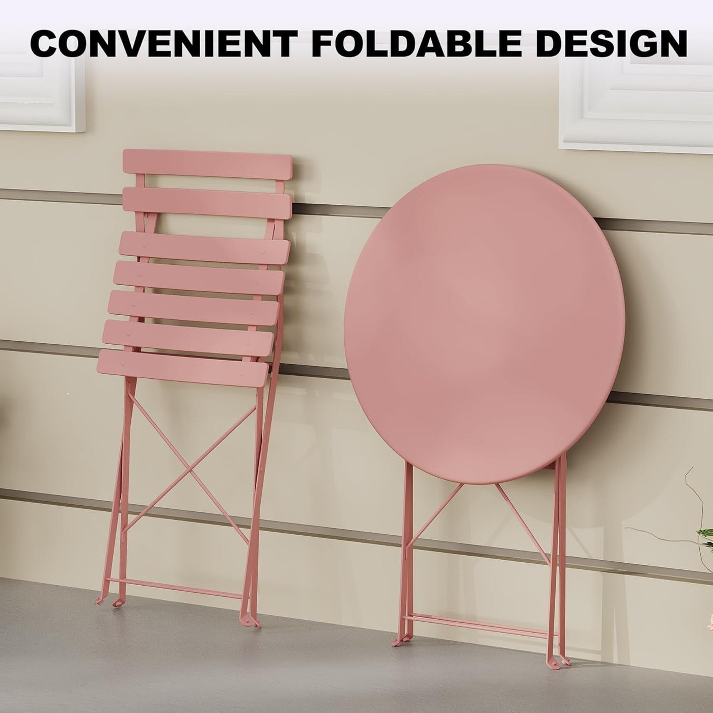 3 Pieces Patio Bistro Sets