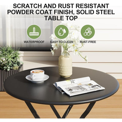 3 Pieces Patio Bistro Sets