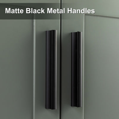 Wavy Line 30/36/48 Bathroom Vanity Set with Sink & Faucet