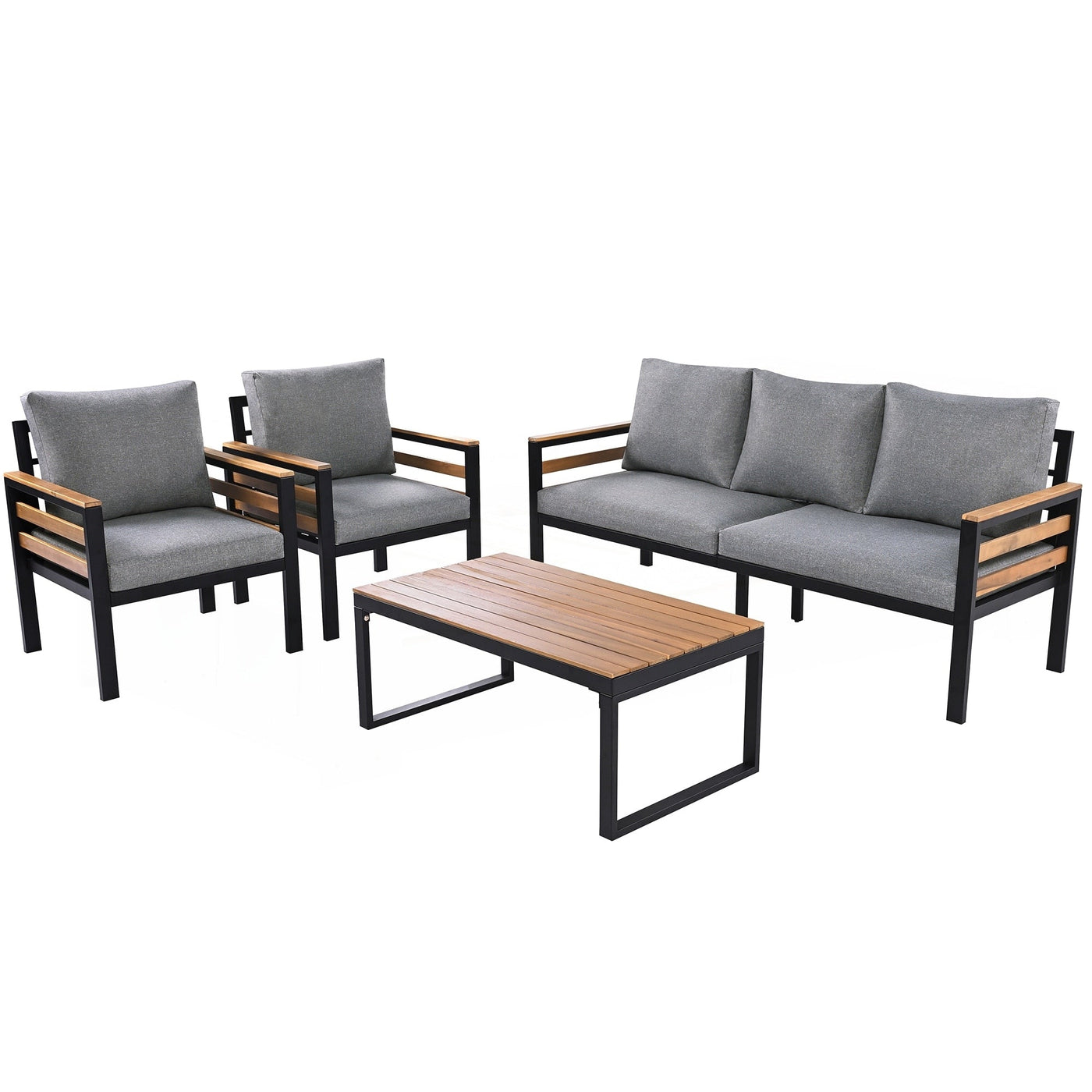 4-Piece Outdoor Furniture Sofa Set
