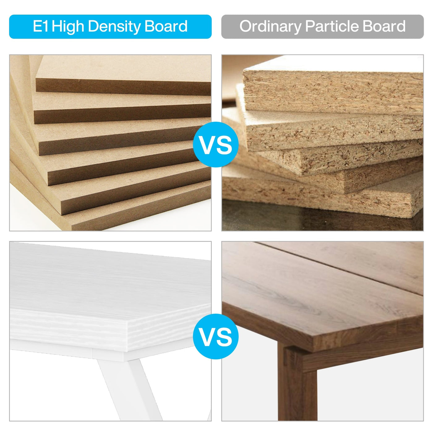 55 Heavy Duty Computer Desk, Office Desk