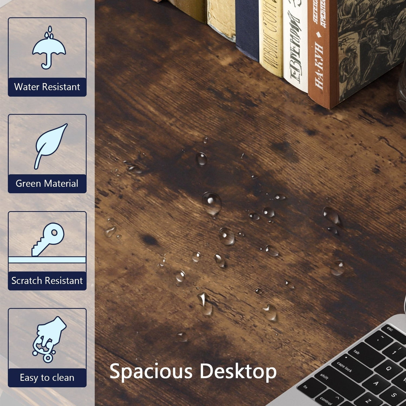 55 Heavy Duty Computer Desk, Office Desk