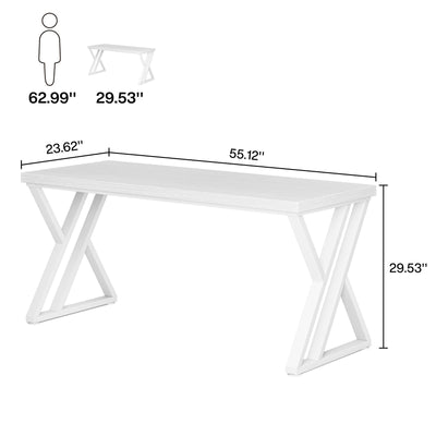 55 Heavy Duty Computer Desk, Office Desk