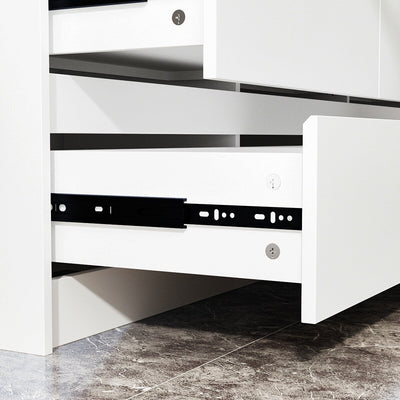 63W 9 Drawer Dresser Accent Dresser for Living Room Bedroom Chest