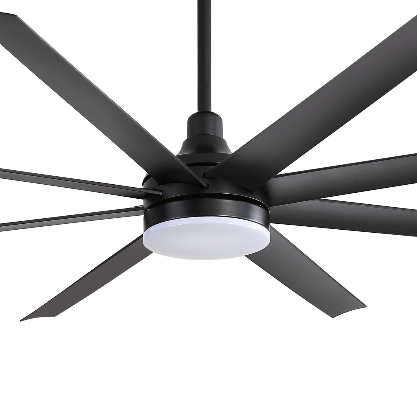 72 Large Ceiling Fans with LED Light Remote Control-8 Blade - 72 Inch