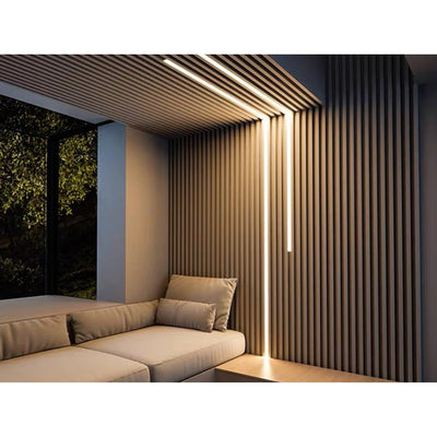 93 in. x 6 in x 0.8 in. Solid Wood Wall Siding Board - 3pc+1pc EndTrim