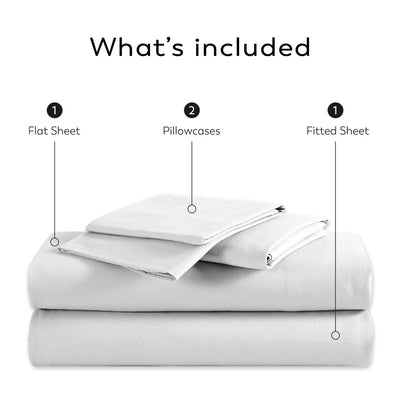 Aireolux 1000 Thread Count Ultra-Soft & Silky Luxury Egyptian Cotton Sheet Set