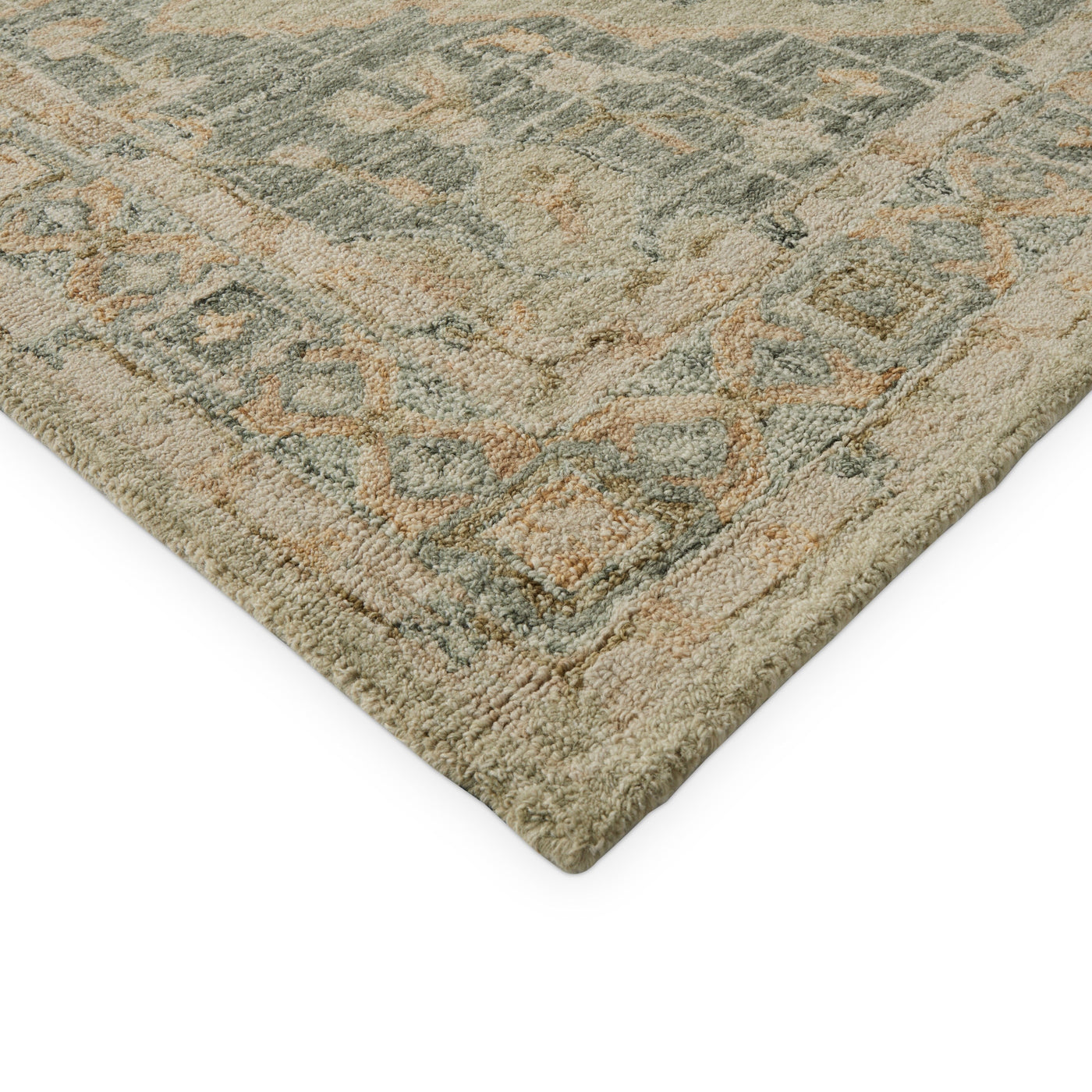 Alexander Home Hand-hooked Traditional Mosaic Wool Rug