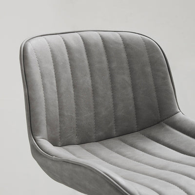 Art Leon Adjustable Height Swivel Barstool, Set of 2