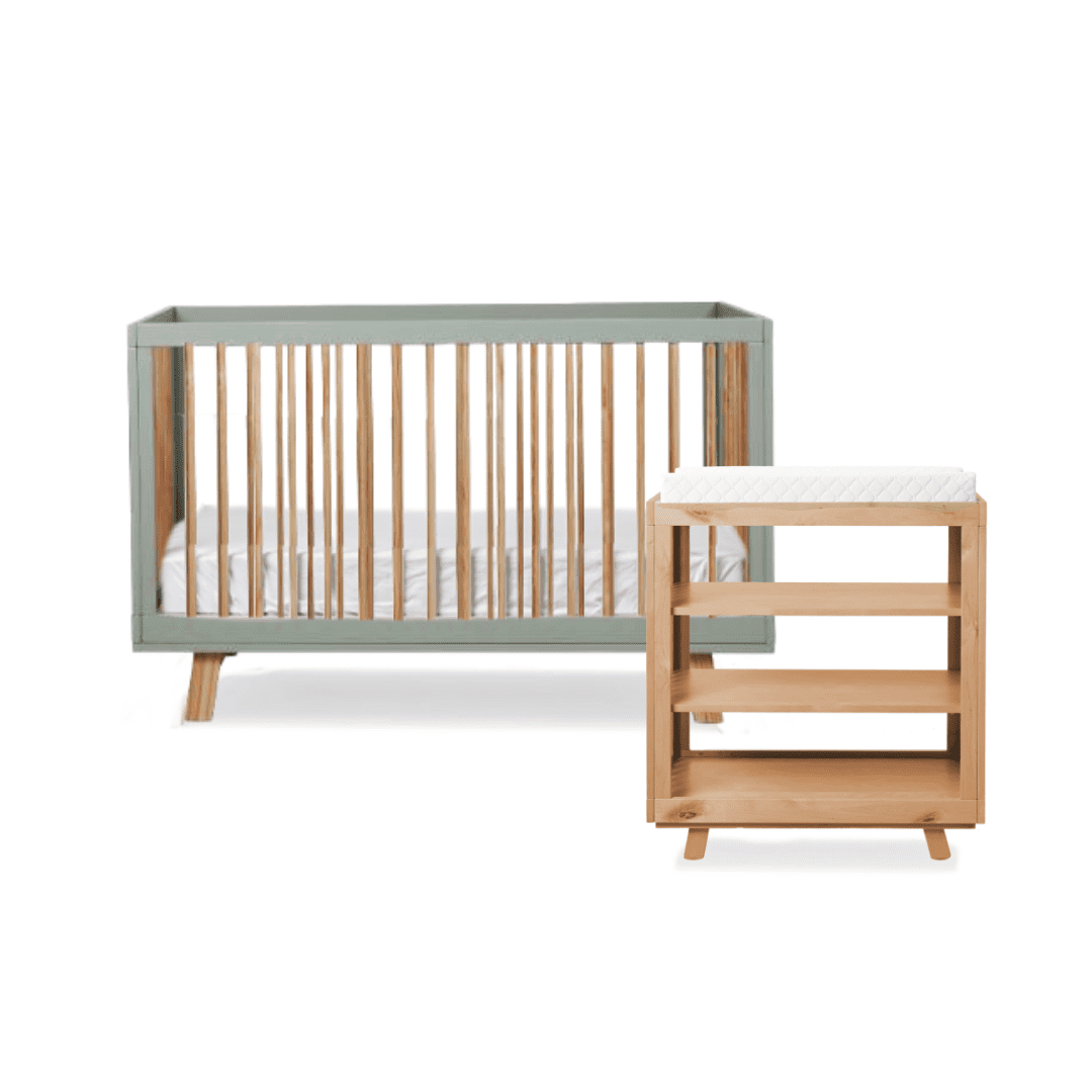 Aspen Sage Four Piece Nursery Set