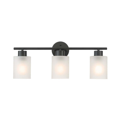 Bellevue Lydia 3 Light 23 Wide Bathroom Vanity Light with Frosted