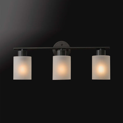 Bellevue Lydia 3 Light 23 Wide Bathroom Vanity Light with Frosted