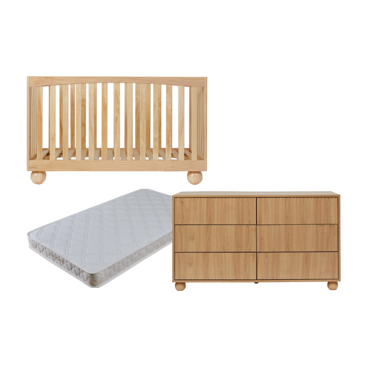 Blake Deven Three Piece Nursery Set