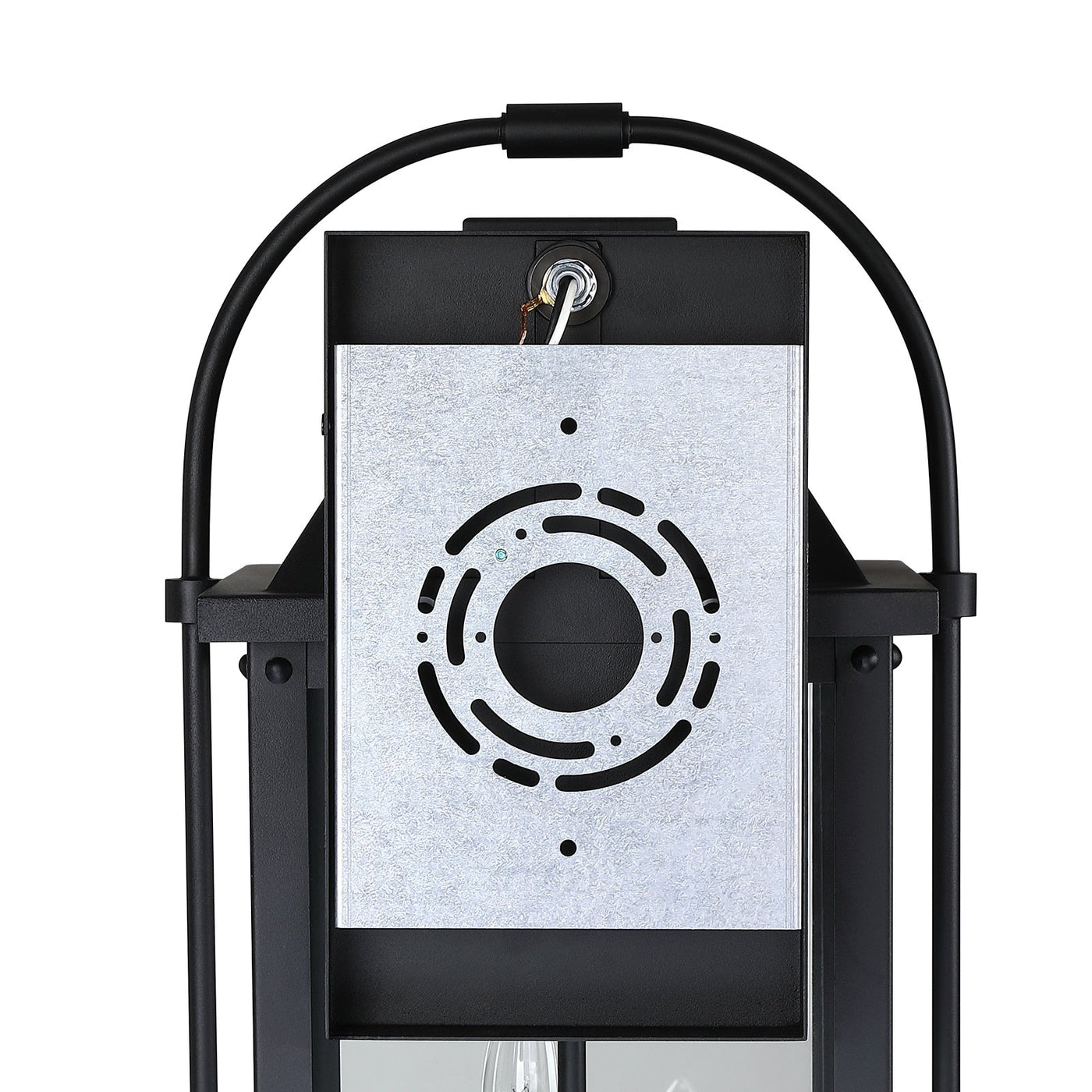 Brits Black Outdoor Wall Lantern Sconce Light