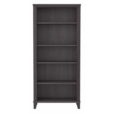 Bush Furniture Somerset Tall 5 Shelf Bookcase with Adjustable Shelves