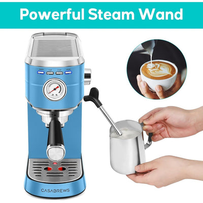 CASABREWS CM5418 Espresso Machine 20 Bar with Milk Frothing System - N/A