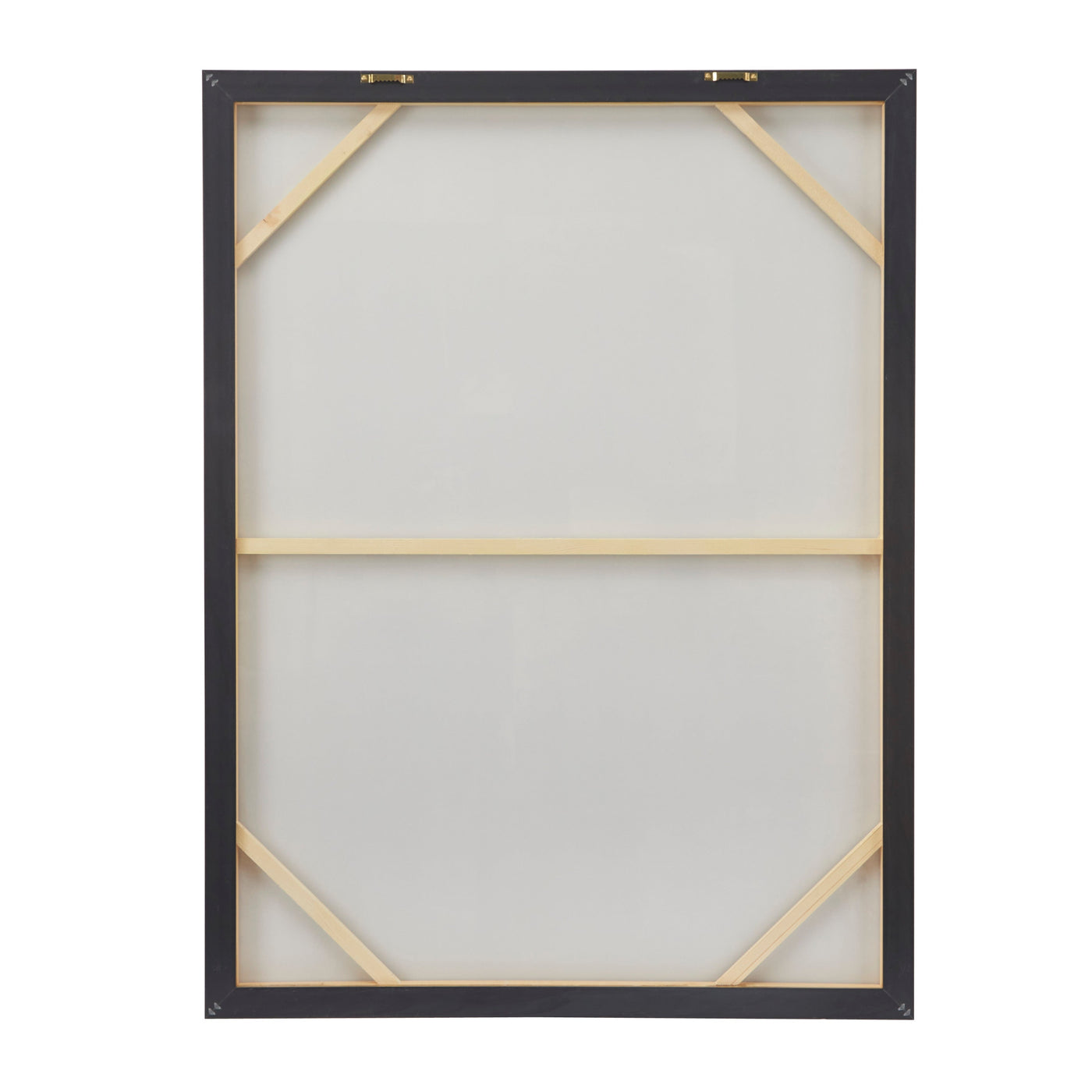 Canvas Abstract Framed Wall Art with Gold Frame - Gold - CosmoLiving by Cosmopolitan