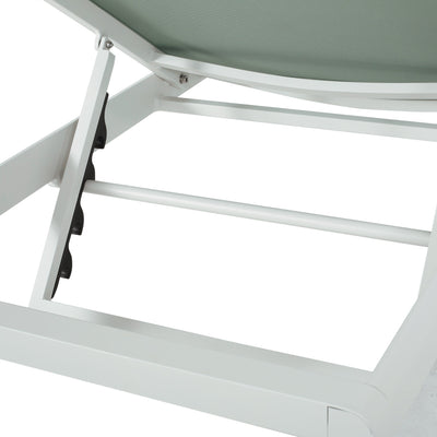 Cape Coral Outdoor Aluminum Chaise Lounge (Set of 2) by Christopher Knight Home - 77.56 D x 25.20 W x 11.80 H