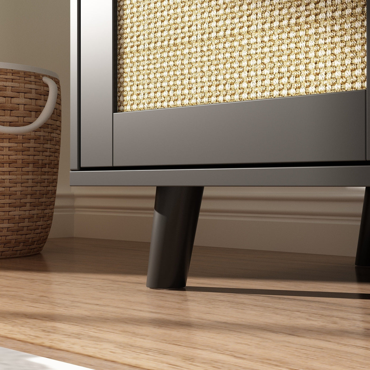 Cat Litter Box Enclosure Cat House Side Table Door Cabinet Bookcase