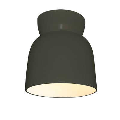 Ceramic Hourglass Flush-Mount