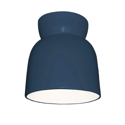 Ceramic Hourglass Flush-Mount