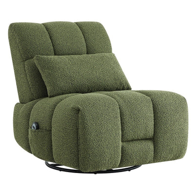 Cole Power Recliner Chair Swivel Glider with Lumbar Support