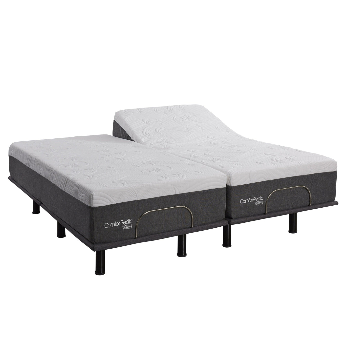 ComforPedic from BeautyRest 14-inch Mattress and Adjustable Bed Set
