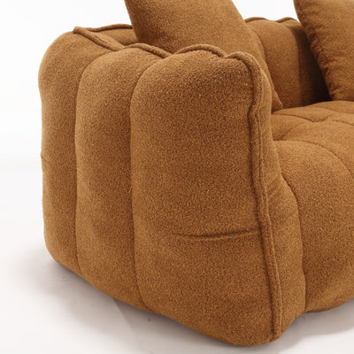 Comfortable square recliner sofa