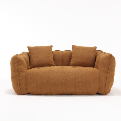 Comfortable square recliner sofa