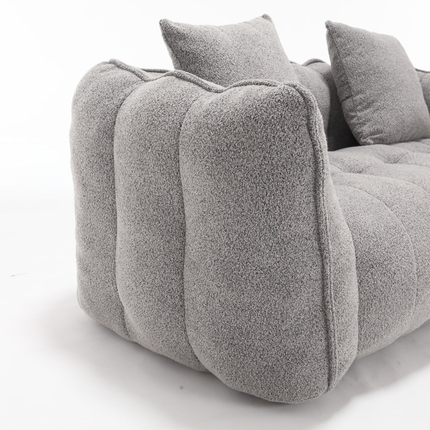 Comfortable square recliner sofa