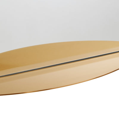 Concord Metal Arched Wall Mirror with Shelf by iNSPIRE Q Bold