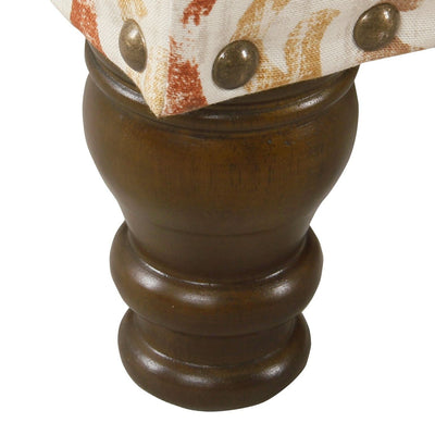 Copper Grove Muscari Upholstered Storage Bench with Nailhead Trim