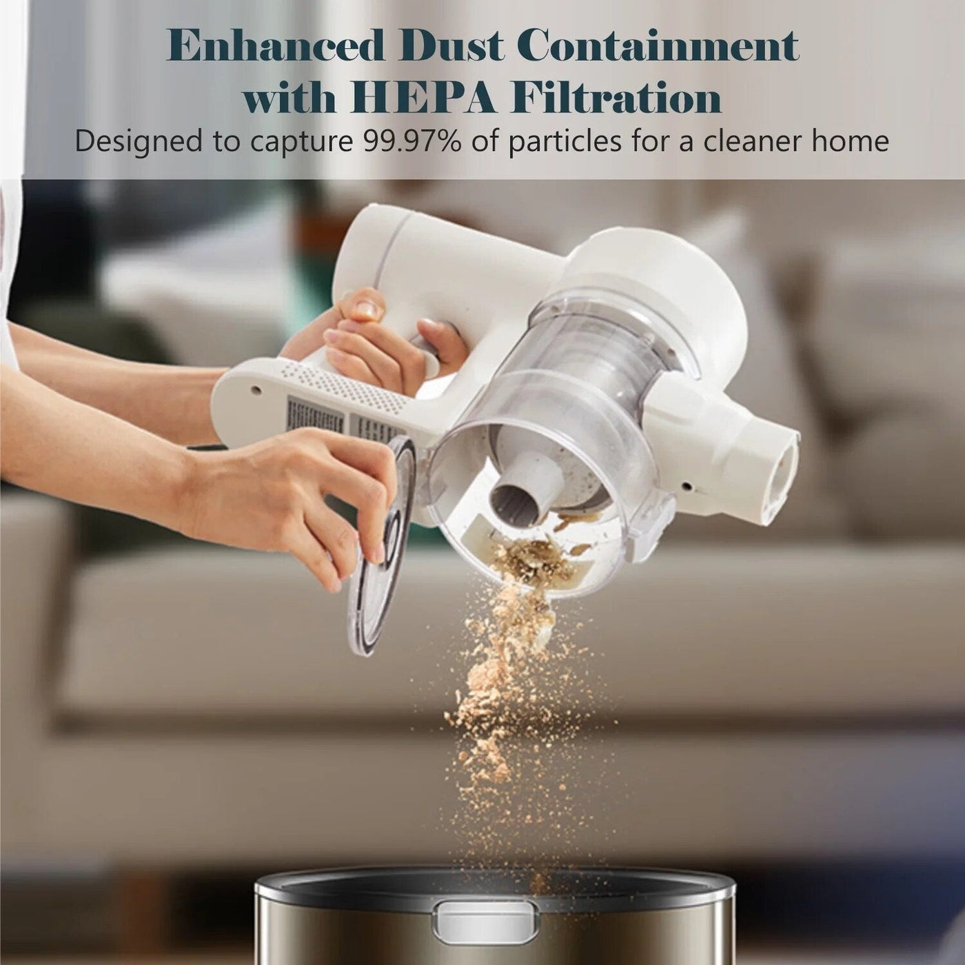 Cordless 3-in-1 Stick Vacuum Cleaner, Lightweight for Carpet, Hard Floors, Pet Hair, and Home Cleaning