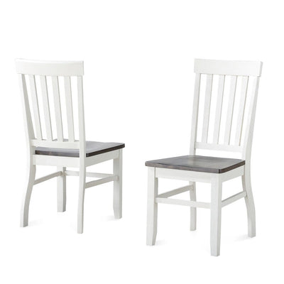 Steve Silver Crestwood Farmhouse Wood Side Chair (Set of 2)