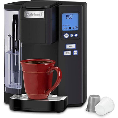 Cuisinart Single Serve Coffee Maker, 72oz, Programmable, Steel