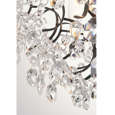 Dalia Elegant Indoor 3-light Crystal Flush Mount