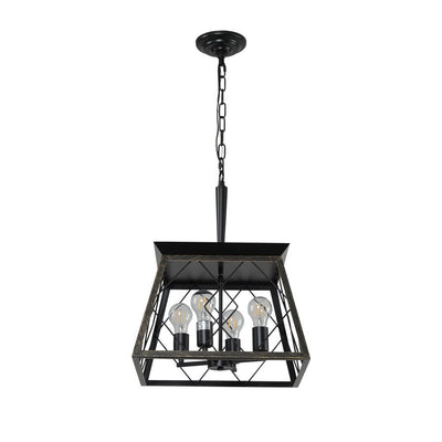 Dimmable 4-Light Farmhouse Chandeliers Light for Dining Room No Bulb