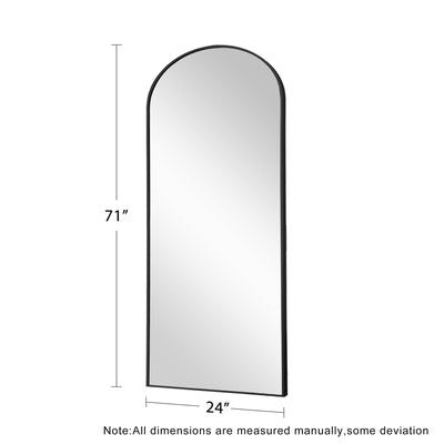 Dovelina Arched Full Length Floor Wall Mirror Standing Mirror