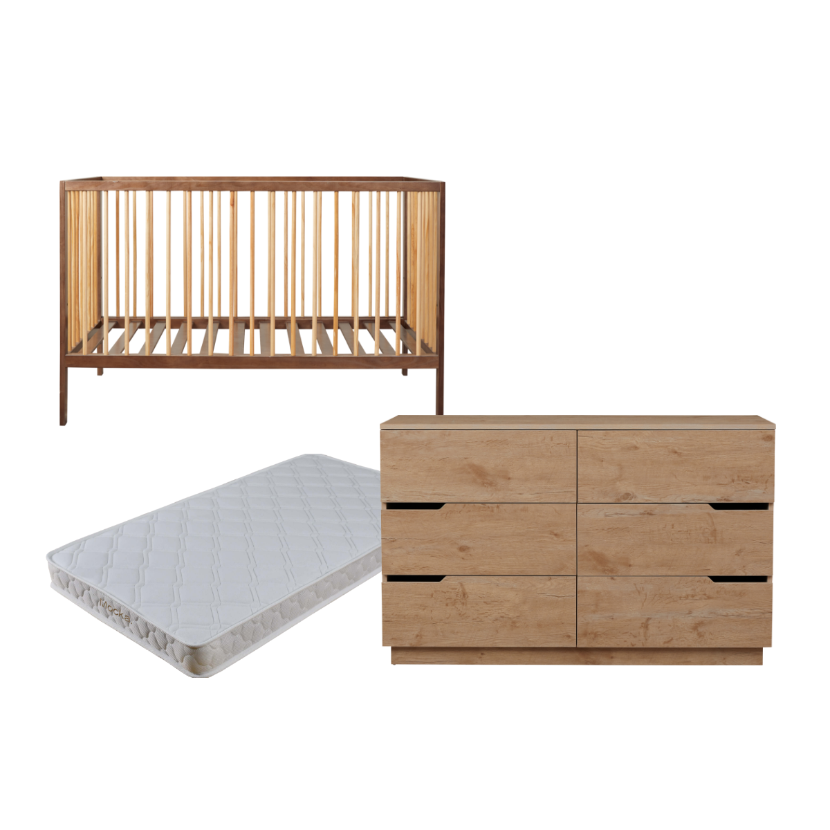 Dream Cot Three Piece Nursery Set
