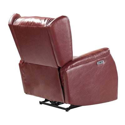 Eduardo Genuine Leather Power Recliner with USB Port Set of 2
