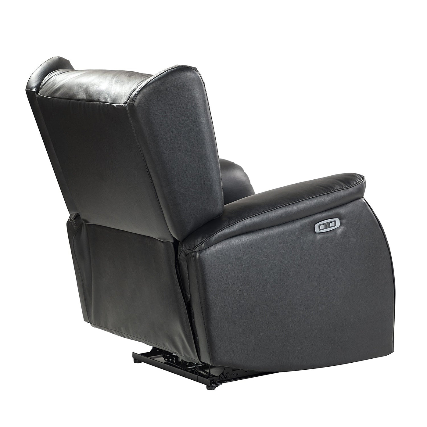 Eduardo Genuine Leather Power Recliner with USB Port Set of 2