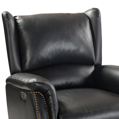 Eduardo Genuine Leather Power Recliner with USB Port Set of 2