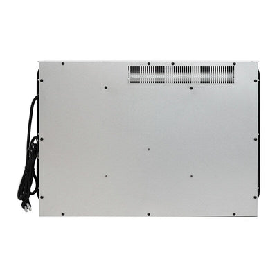 Electric Fireplace Insert with Adjustable Heating, Brightness, Timer and Overheat Protection, 1400W, CSA Listed