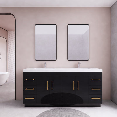 Eliza 72'' Freestanding Vanity with Double Sink