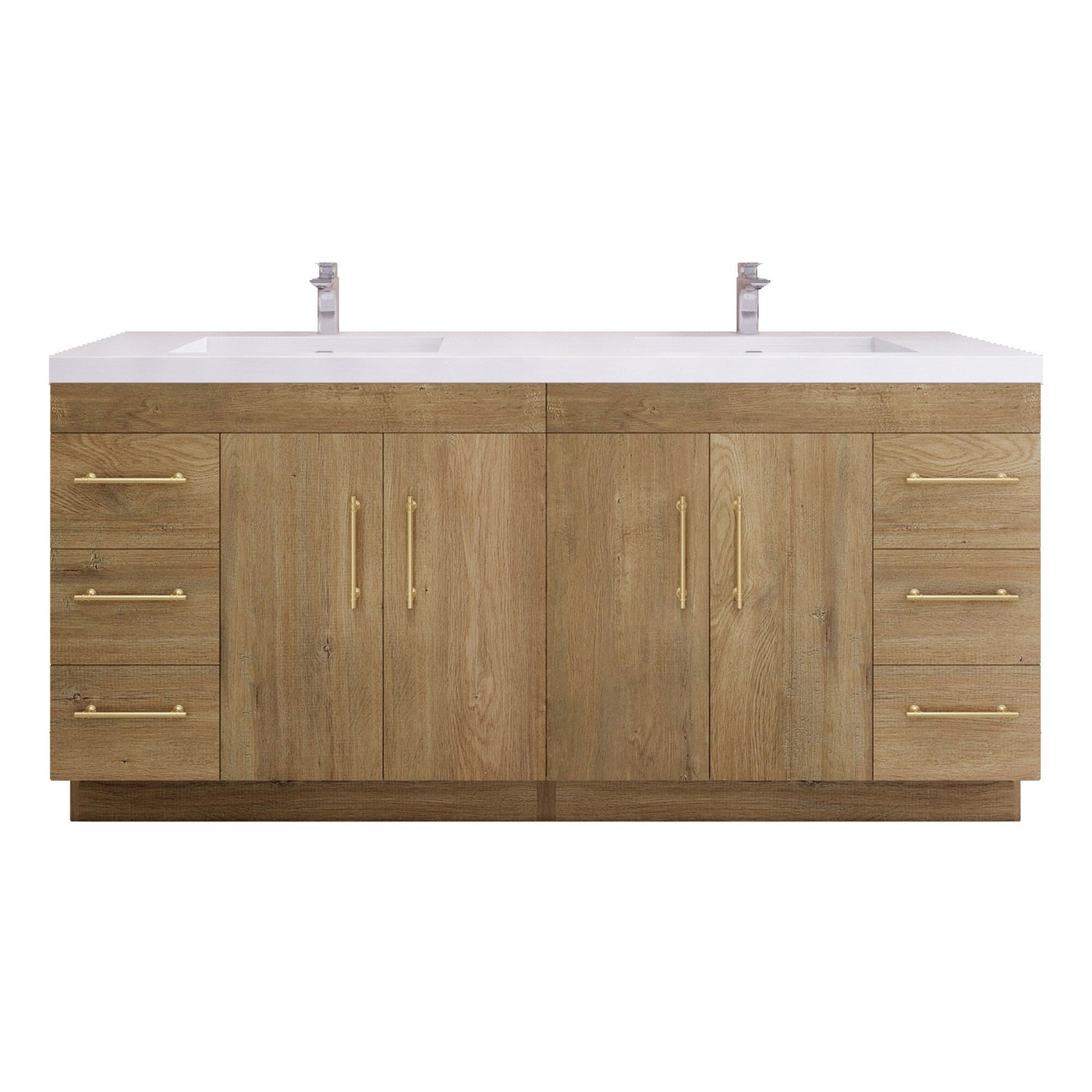 Eliza 72'' Freestanding Vanity with Double Sink