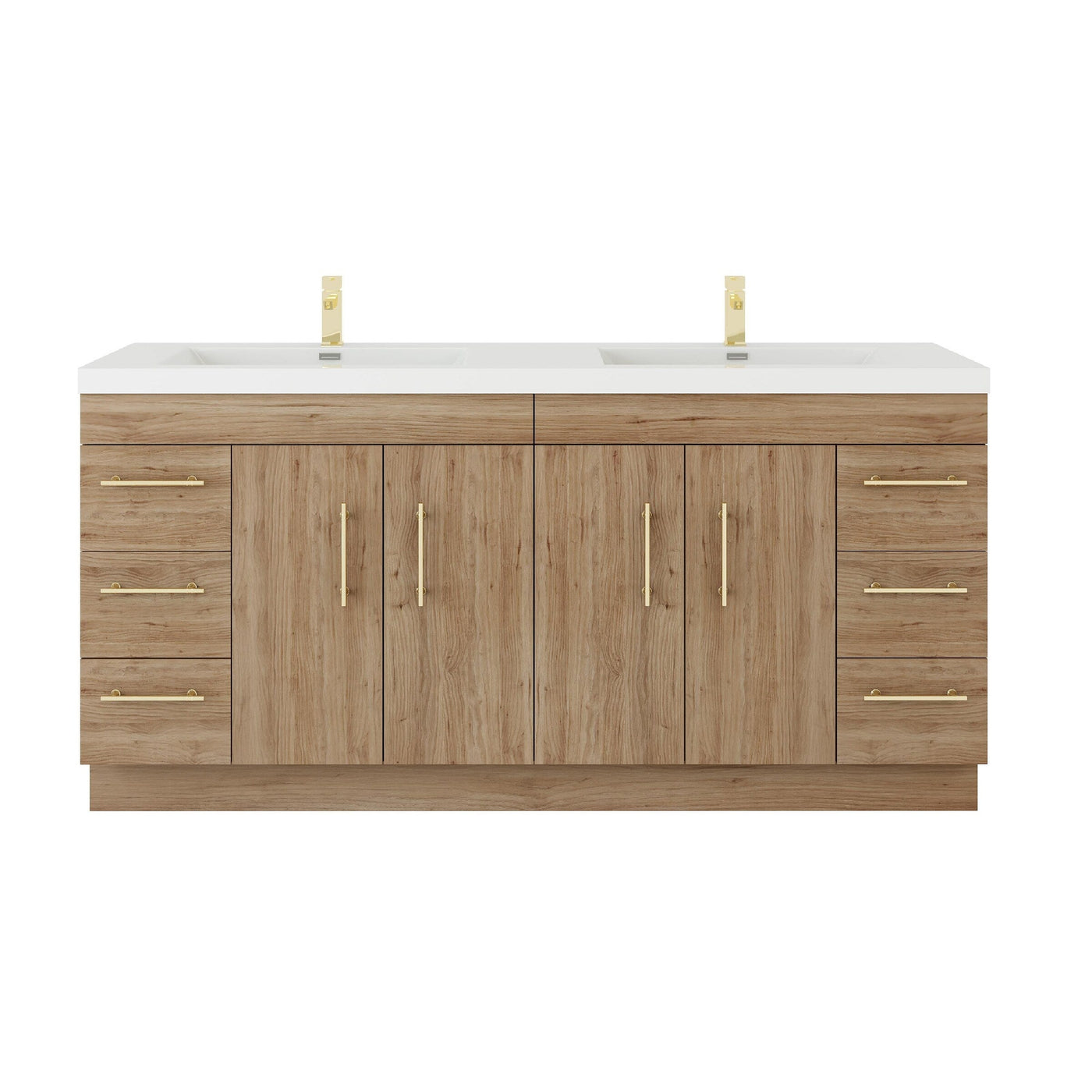 Eliza 72'' Freestanding Vanity with Double Sink